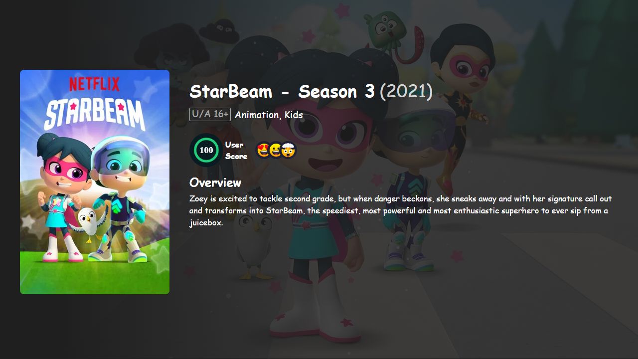 StarBeam Season 3 Hindi-English Dubbed
