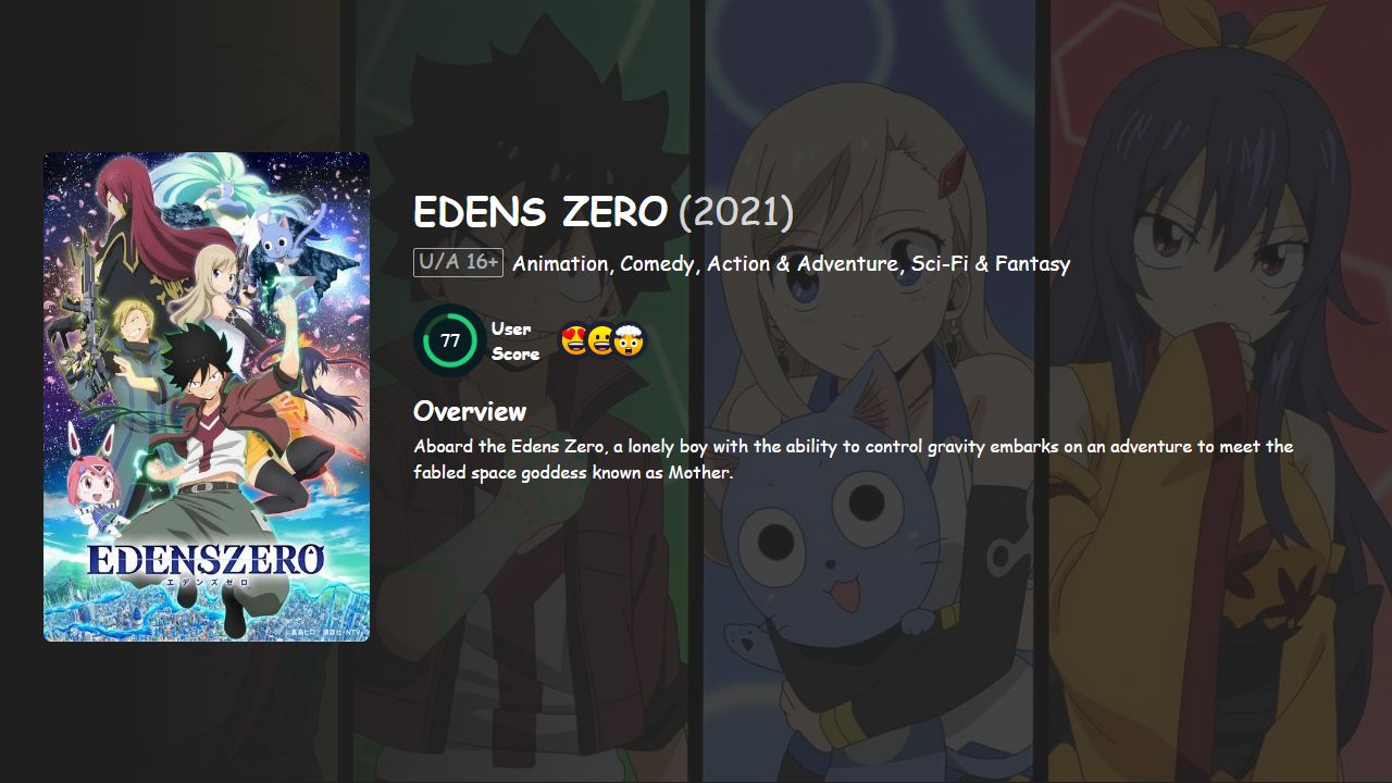 EDENS ZERO Season 2 Japanese Dubbed