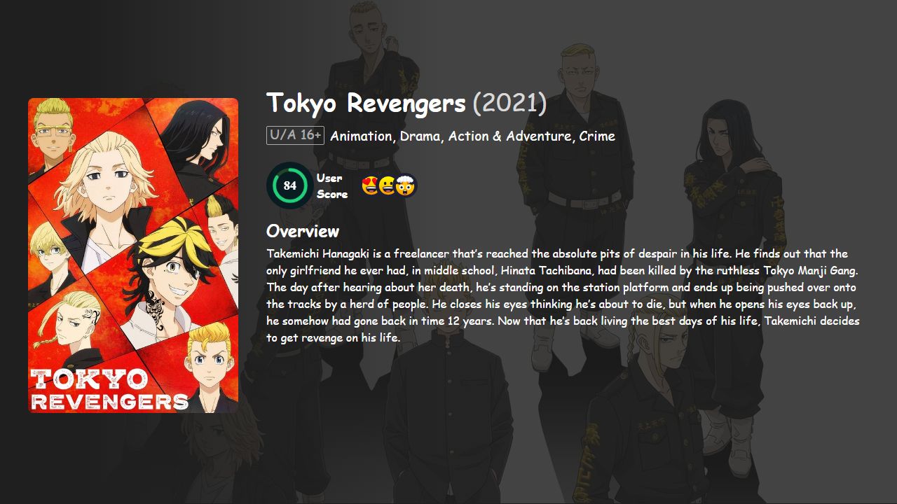 Tokyo Revengers Season 2 English-Japanese Dubbed