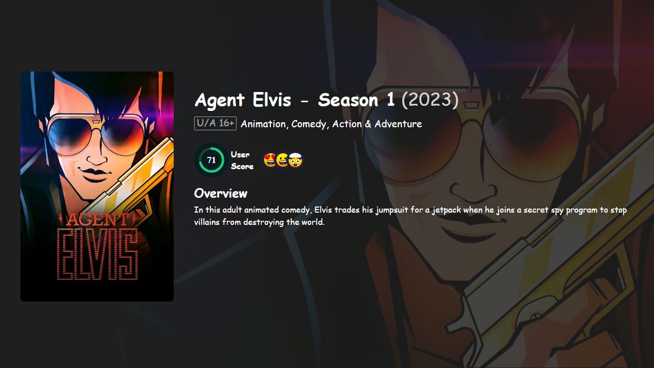Agent Elvis Season 1 Hindi-English Dubbed