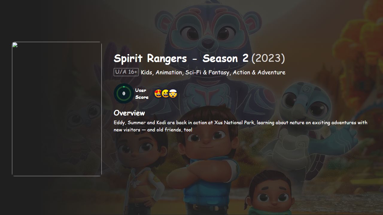 Spirit Rangers Season 2 Hindi-English Dubbed