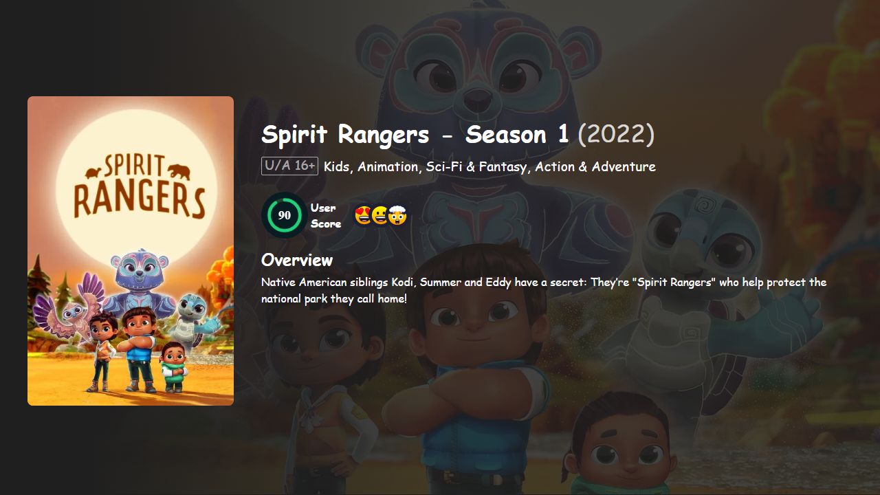 Spirit Rangers Season 1 Hindi-English Dubbed