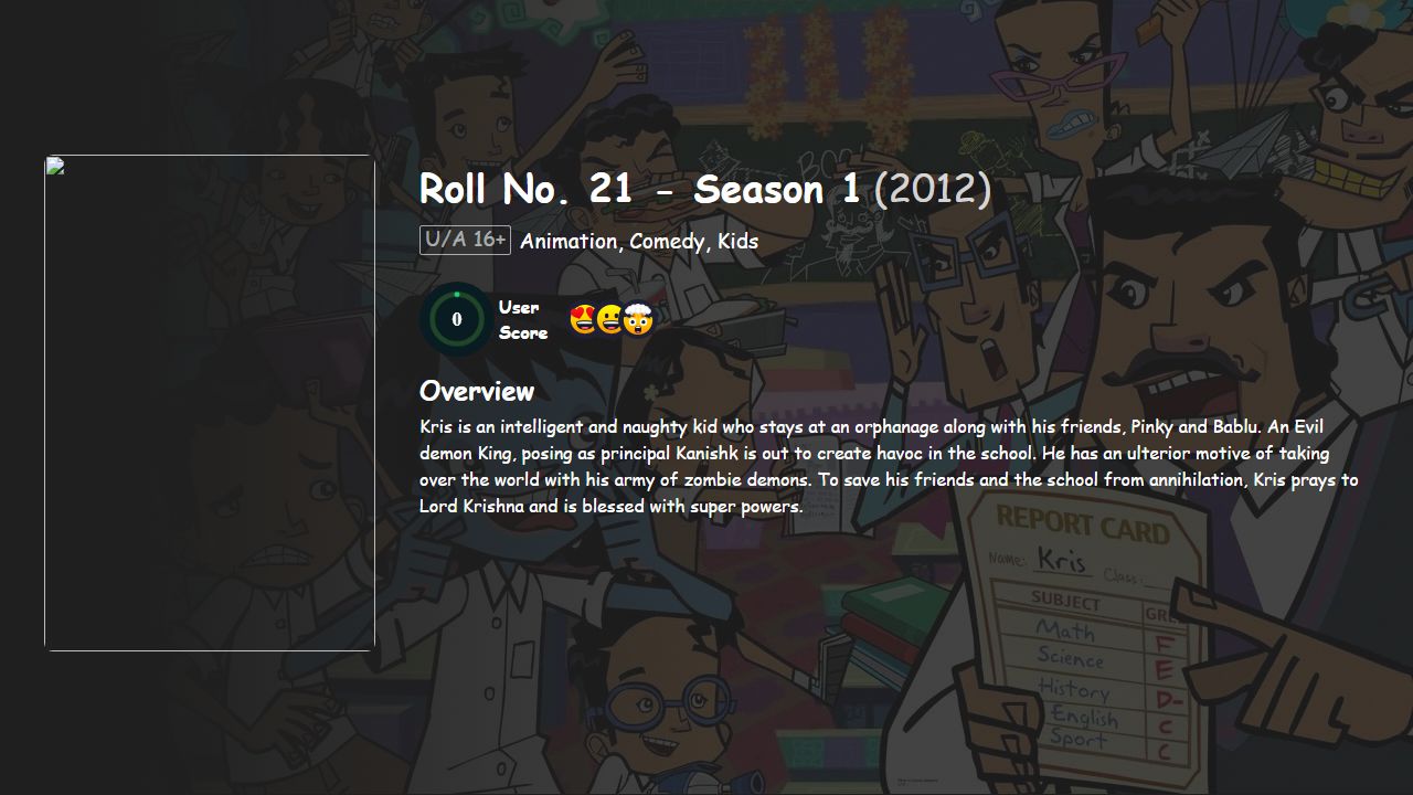 Roll No. 21 Season 1 Hindi-Telugu-Tamil-English Dubbed