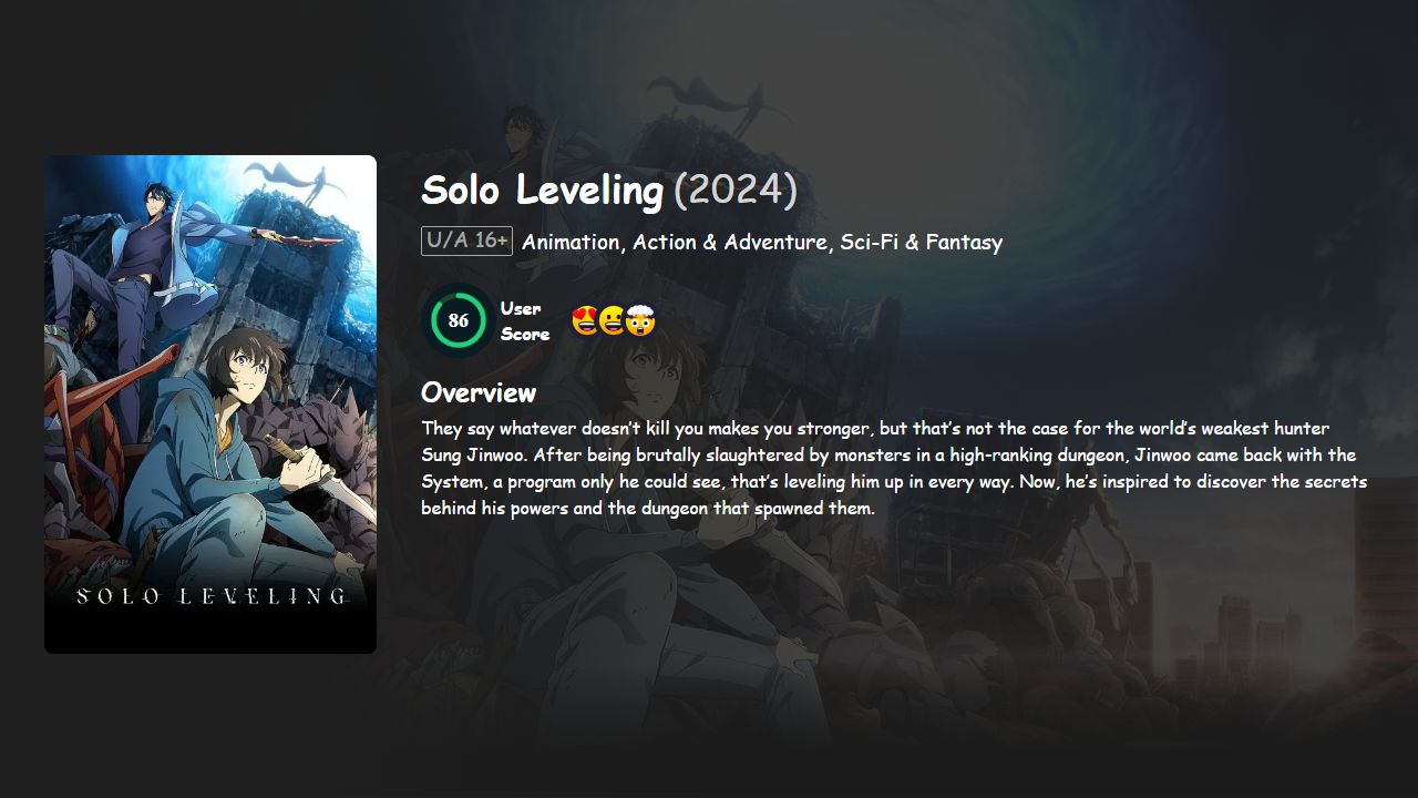 Solo Leveling Season 2 Hindi-Telugu-Tamil-English-Japanese Dubbed