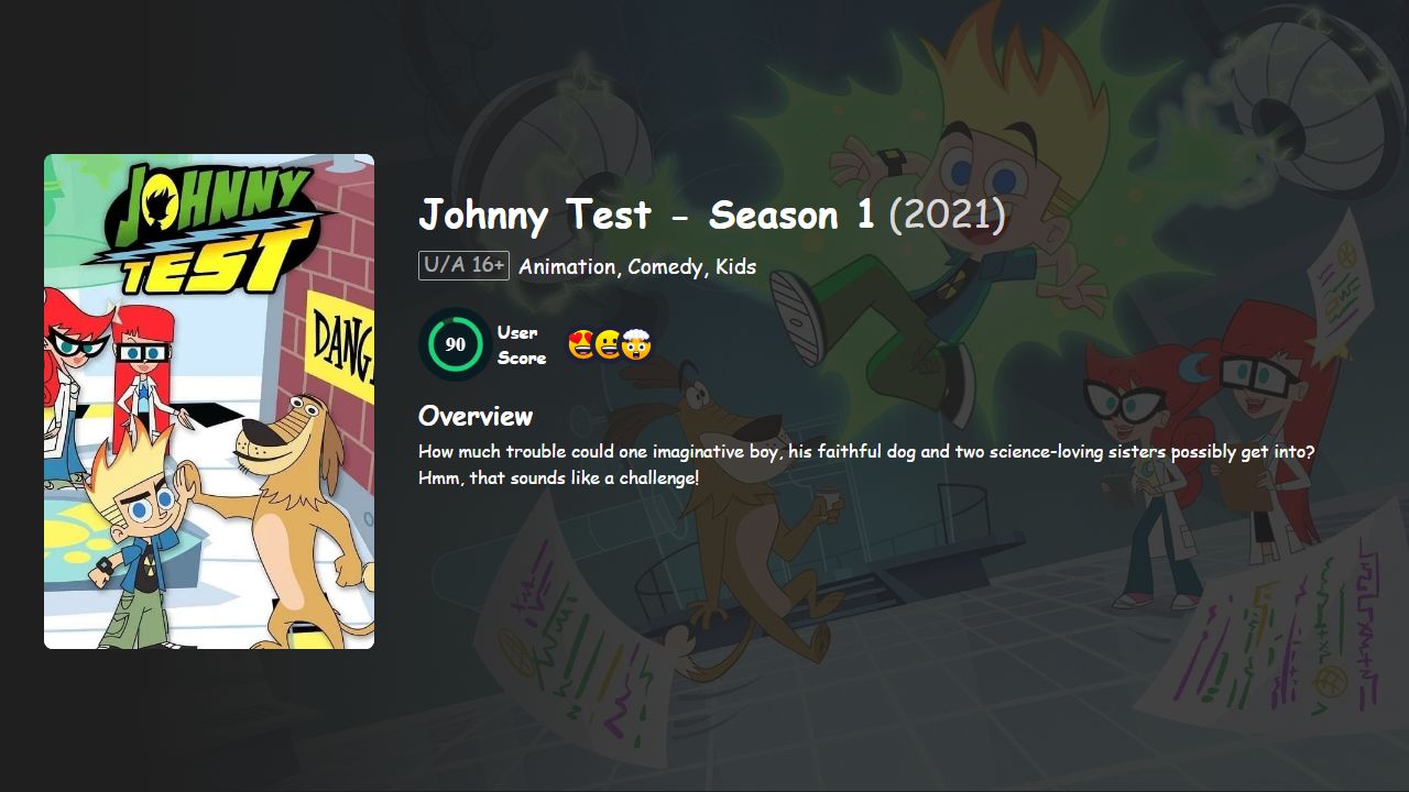 Johnny Test Season 1 Hindi-English Dubbed