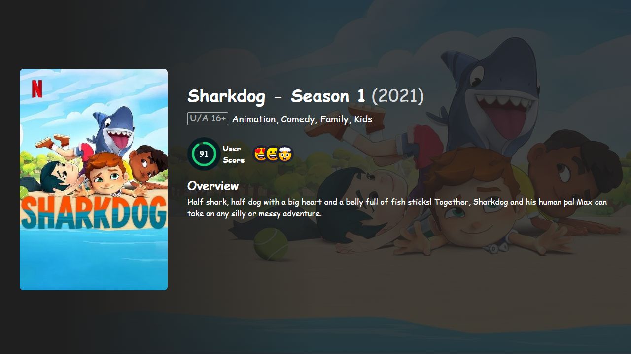Sharkdog Season 1 Hindi-English Dubbed