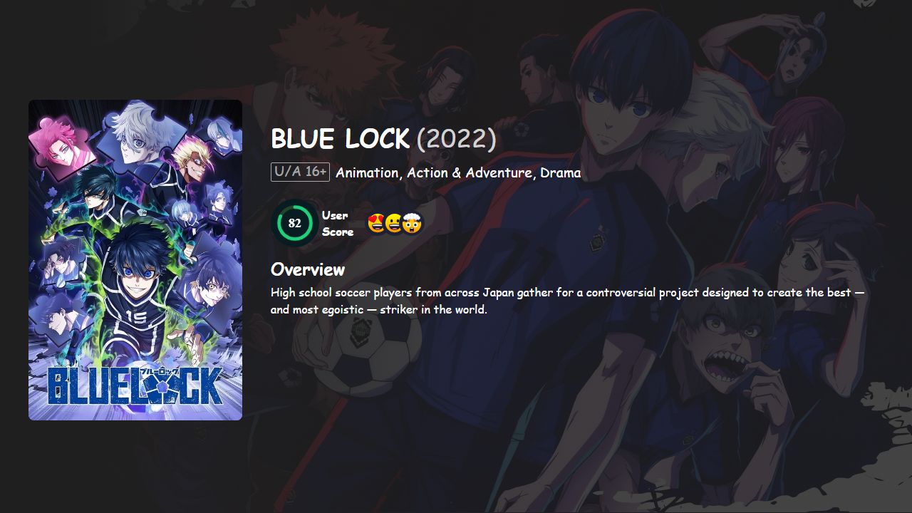 BLUE LOCK Season 2 Hindi-Telugu-Tamil-English-Japanese Dubbed