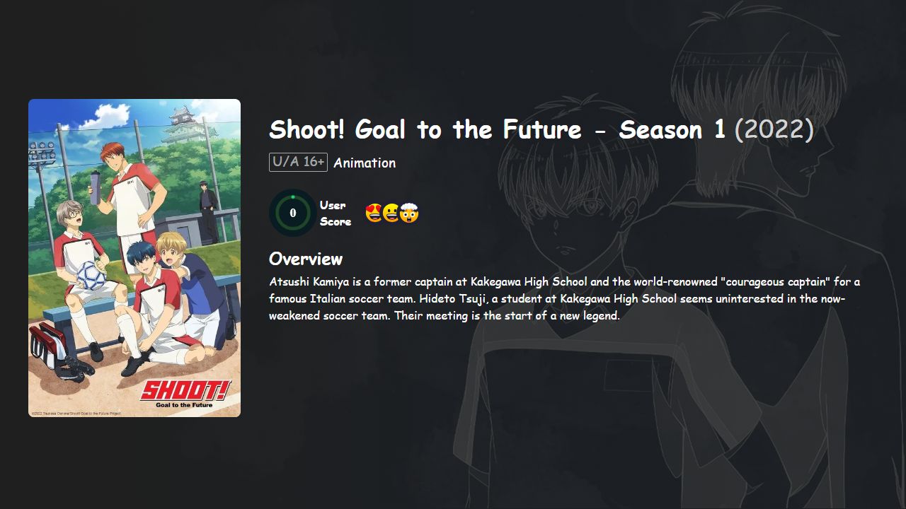 Shoot! Goal to the Future Season 1 Hindi-Telugu-Tamil-English-Japanese Dubbed