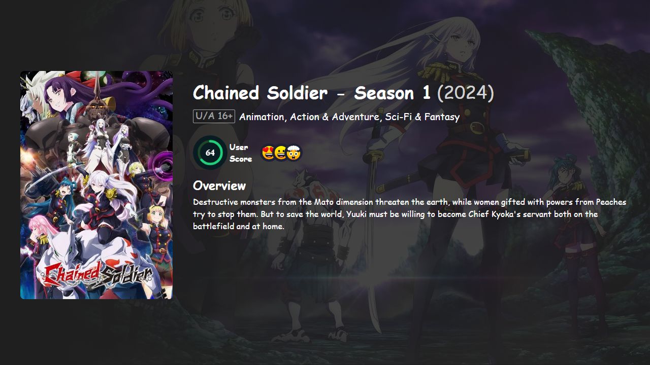 Chained Soldier Season 1 Japanese Dubbed