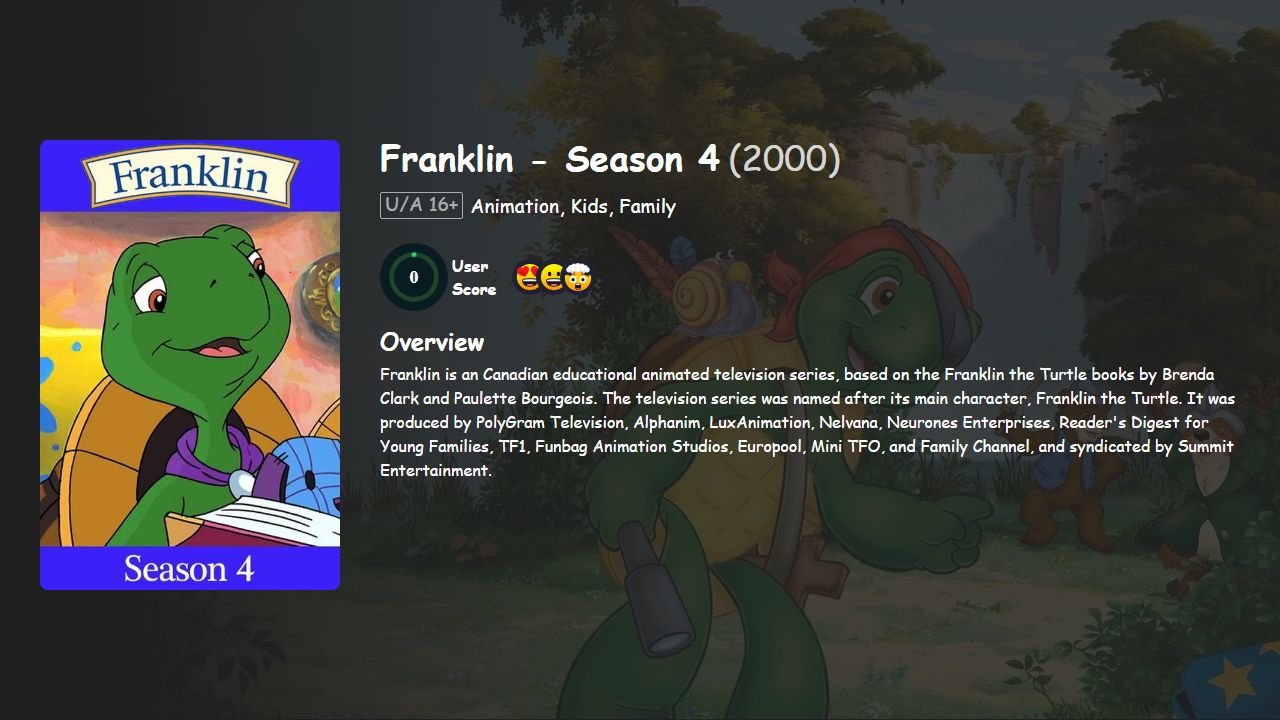 Franklin Season 4 Hindi Dubbed