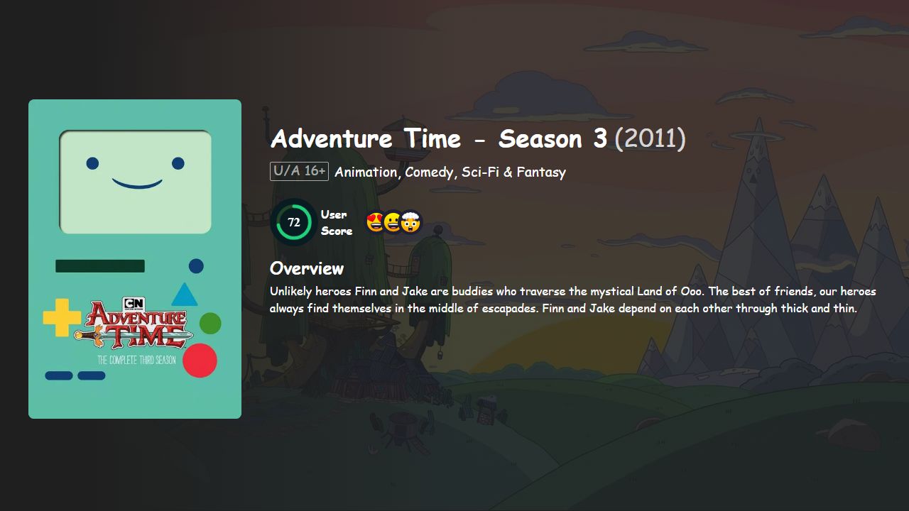 Adventure Time Season 3 Hindi-English Dubbed