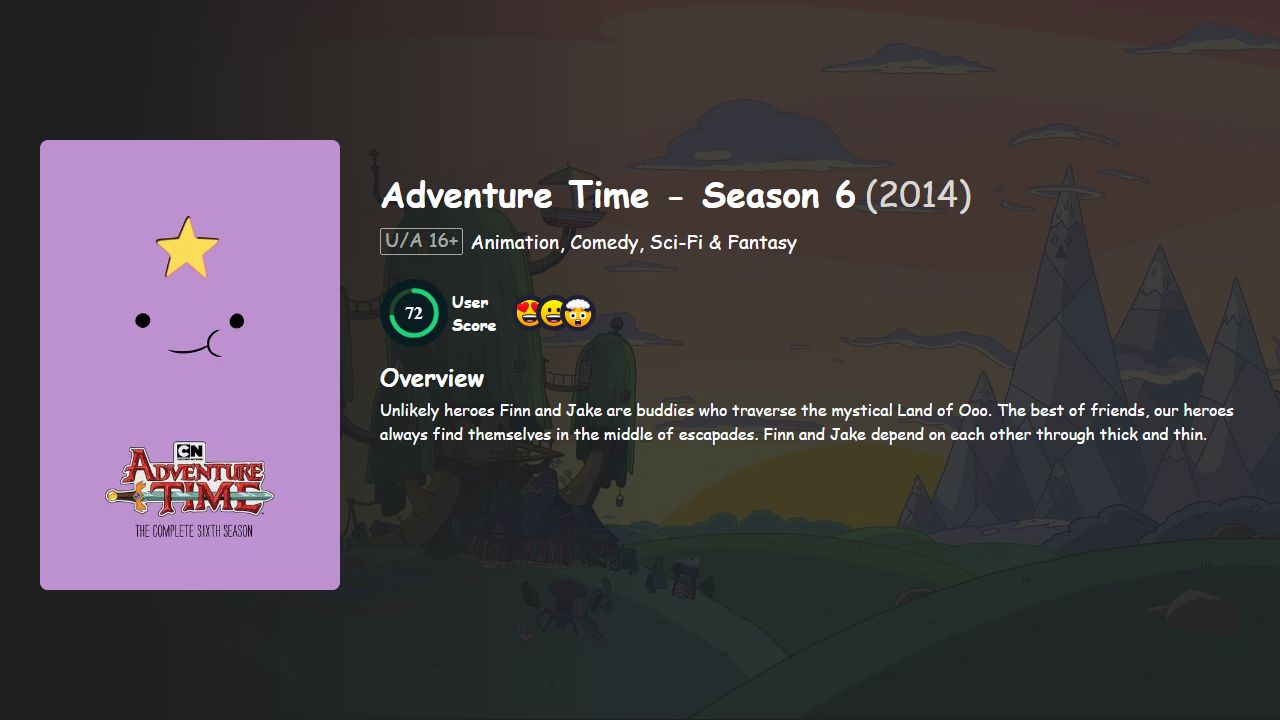 Adventure Time Season 6 Hindi-English Dubbed
