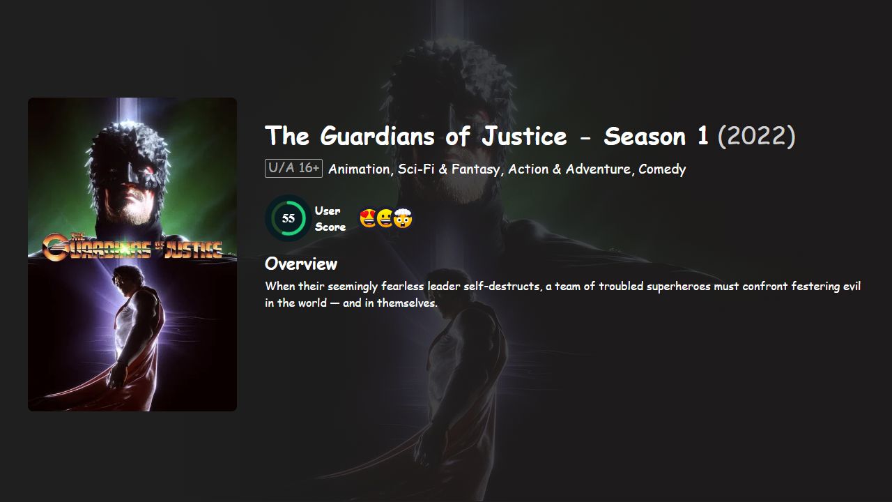 The Guardians of Justice Season 1 Hindi-English Dubbed