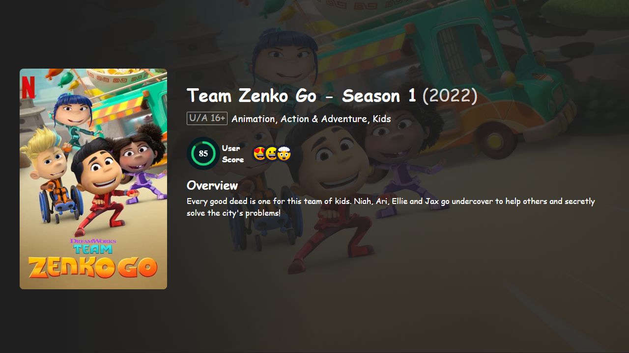 Team Zenko Go Season 1 Hindi-English Dubbed