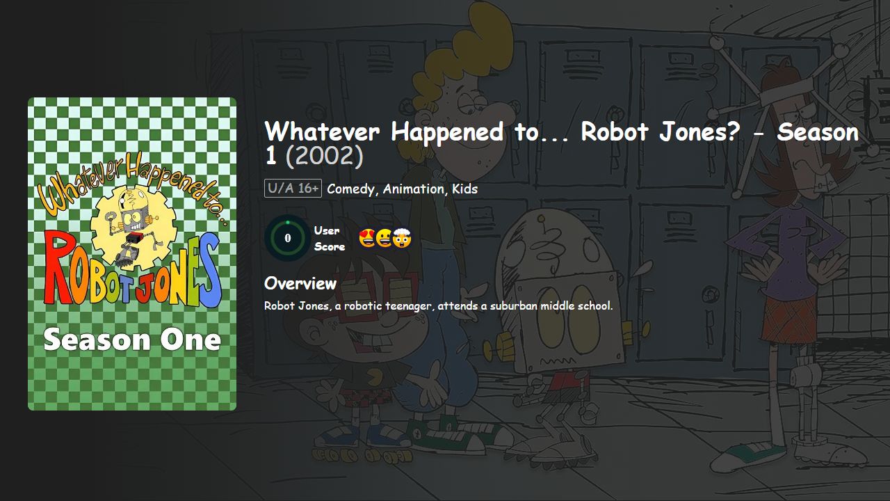 Whatever Happened to… Robot Jones? Season 1 Hindi-English Dubbed