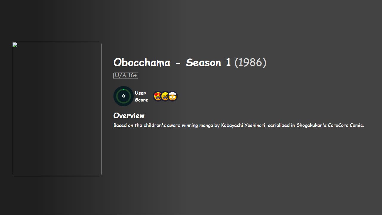 Obocchama Season 1 Hindi-Telugu-Tamil-Bengali-Japanese Dubbed