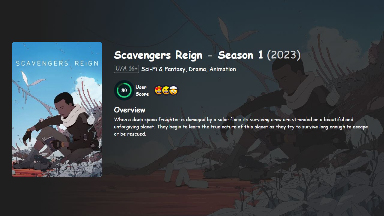Scavengers Reign Season 1 English Dubbed