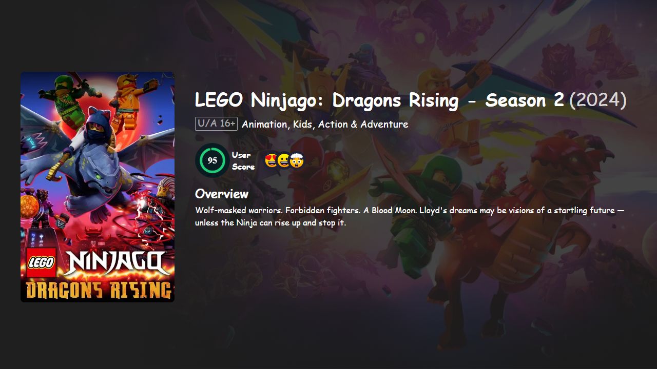 LEGO Ninjago: Dragons Rising Season 2 Hindi-English Dubbed