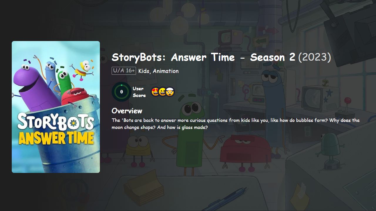 StoryBots: Answer Time Season 2 Hindi-English Dubbed