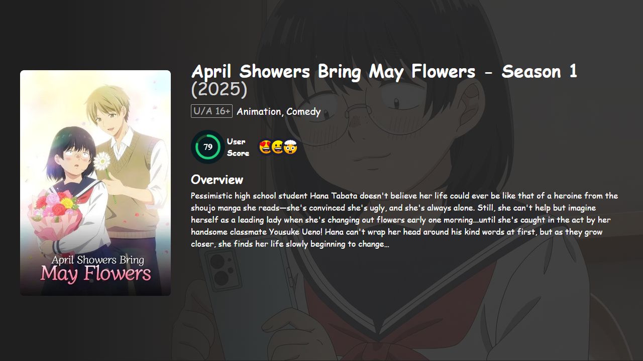 April Showers Bring May Flowers Season 1 Japanese Dubbed