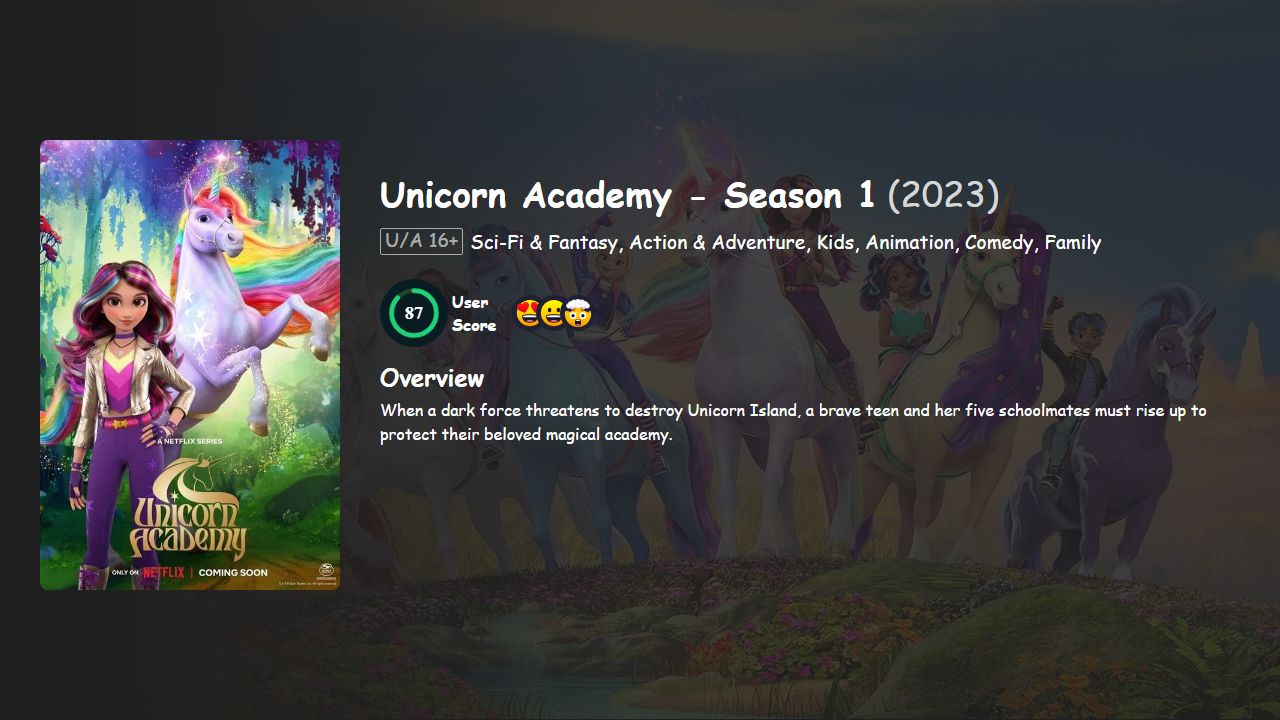 Unicorn Academy Season 1 Hindi-English Dubbed