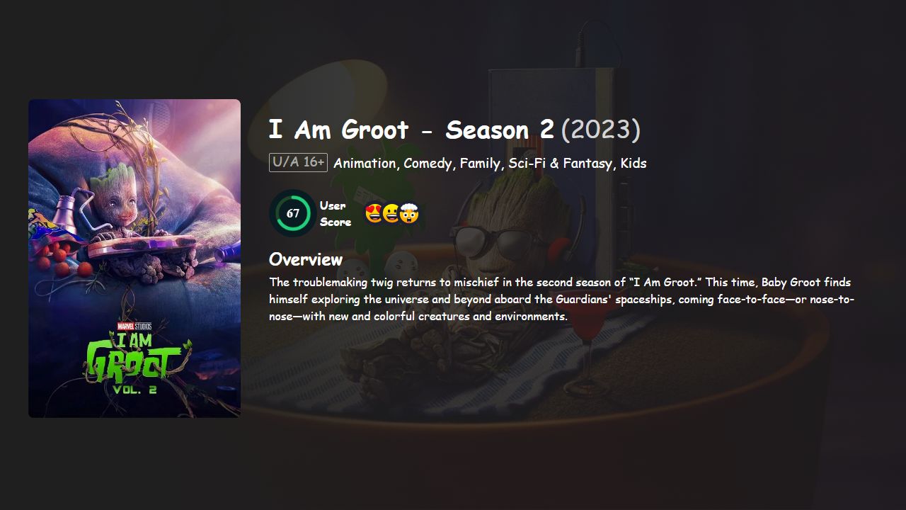 I Am Groot Season 2 English Dubbed