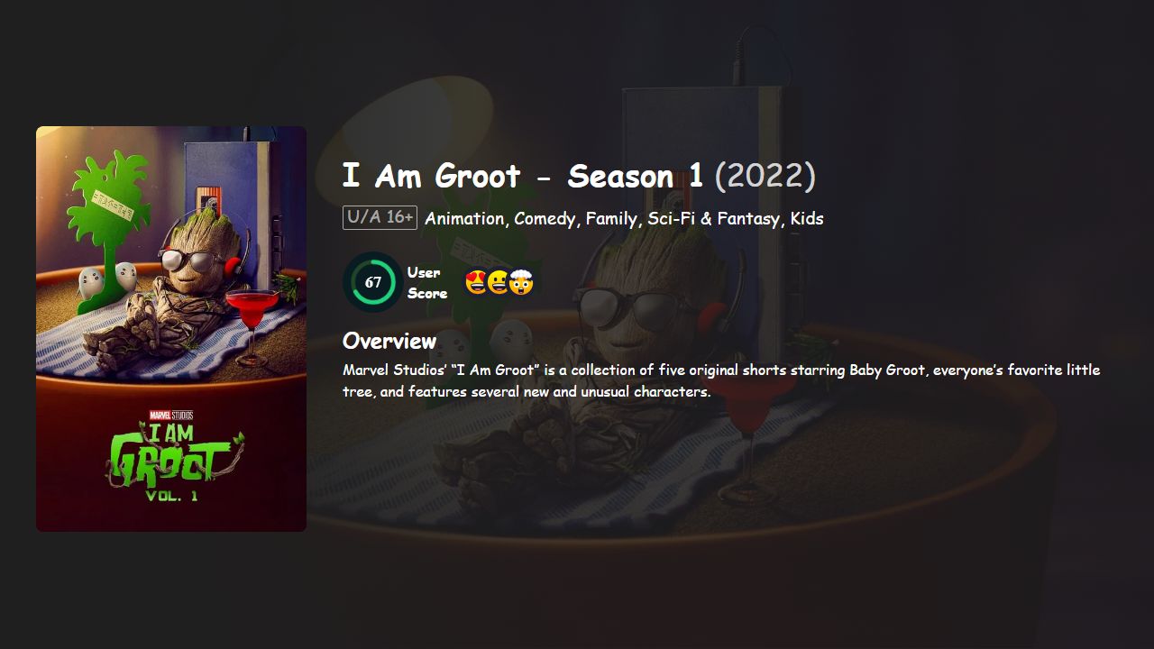 I Am Groot Season 1 English Dubbed