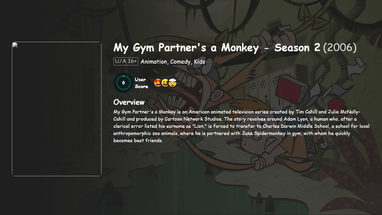 My Gym Partner’s a Monkey Season 2 Hindi-Telugu-Tamil-English Dubbed