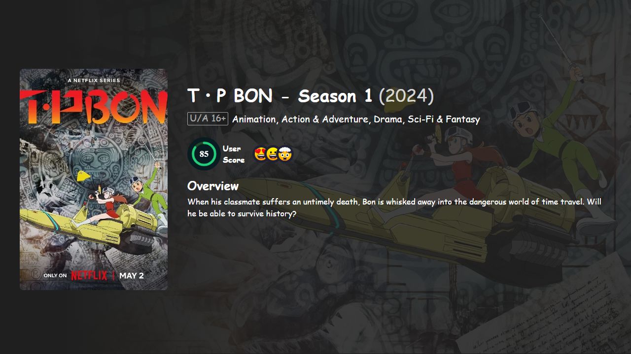 T・P BON Season 1 Japanese Dubbed