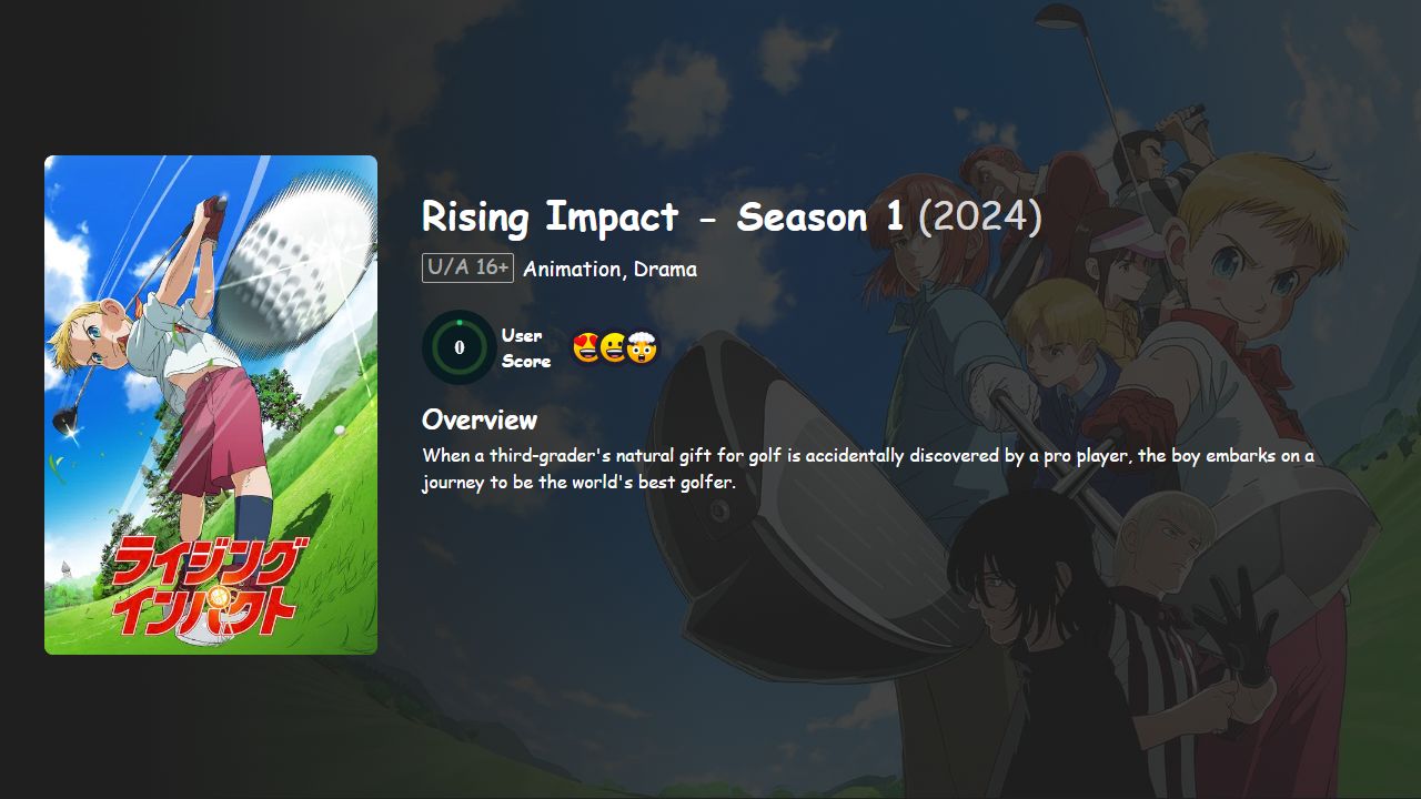 Rising Impact Season 1 English-Japanese Dubbed