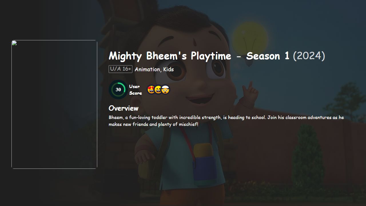 Mighty Bheem’s Playtime Season 1 Hindi Dubbed