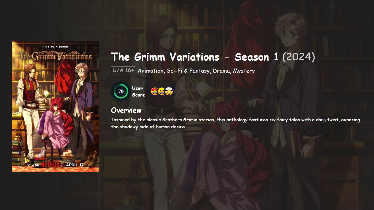 The Grimm Variations Season 1 Hindi-English-Japanese Dubbed