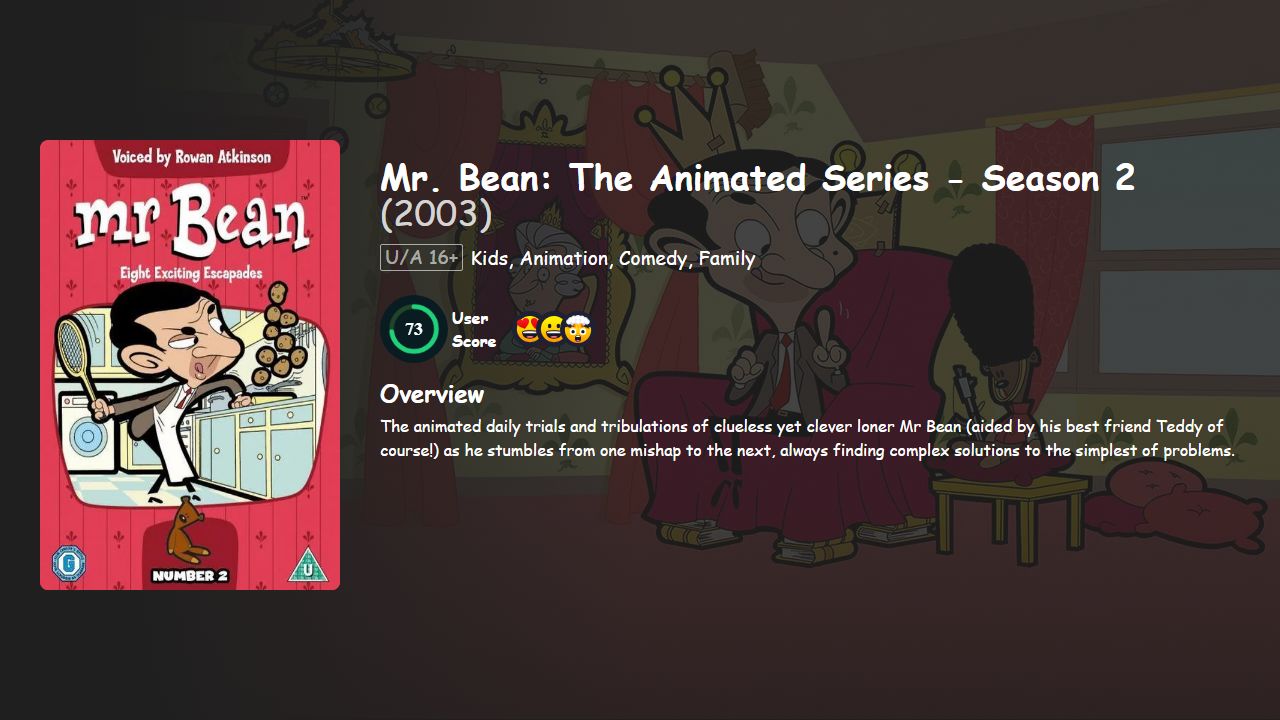 Mr. Bean: The Animated Series Season 2 English Dubbed