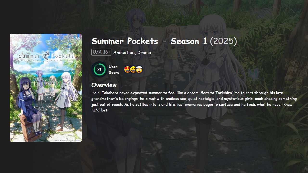 Summer Pockets Season 1 Japanese Dubbed