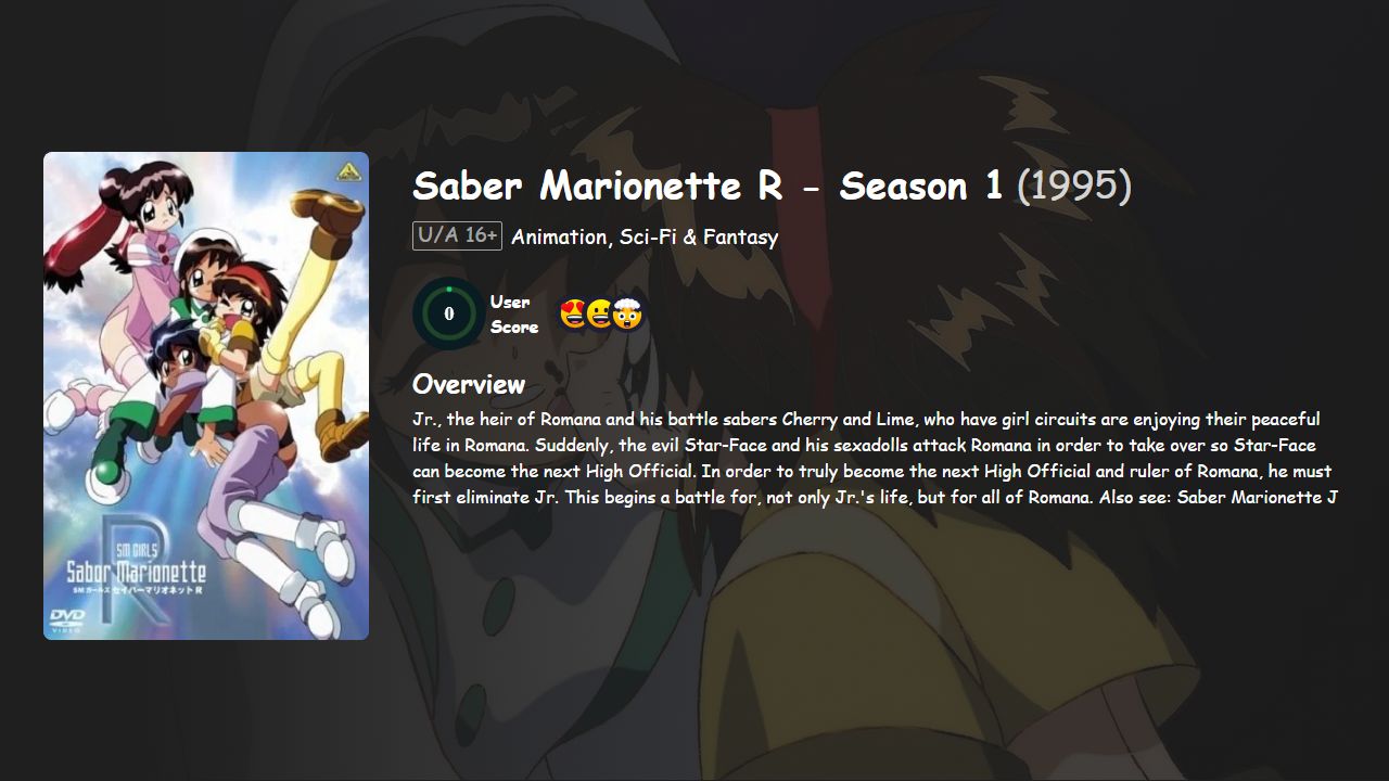 Saber Marionette R Season 1 Hindi Dubbed