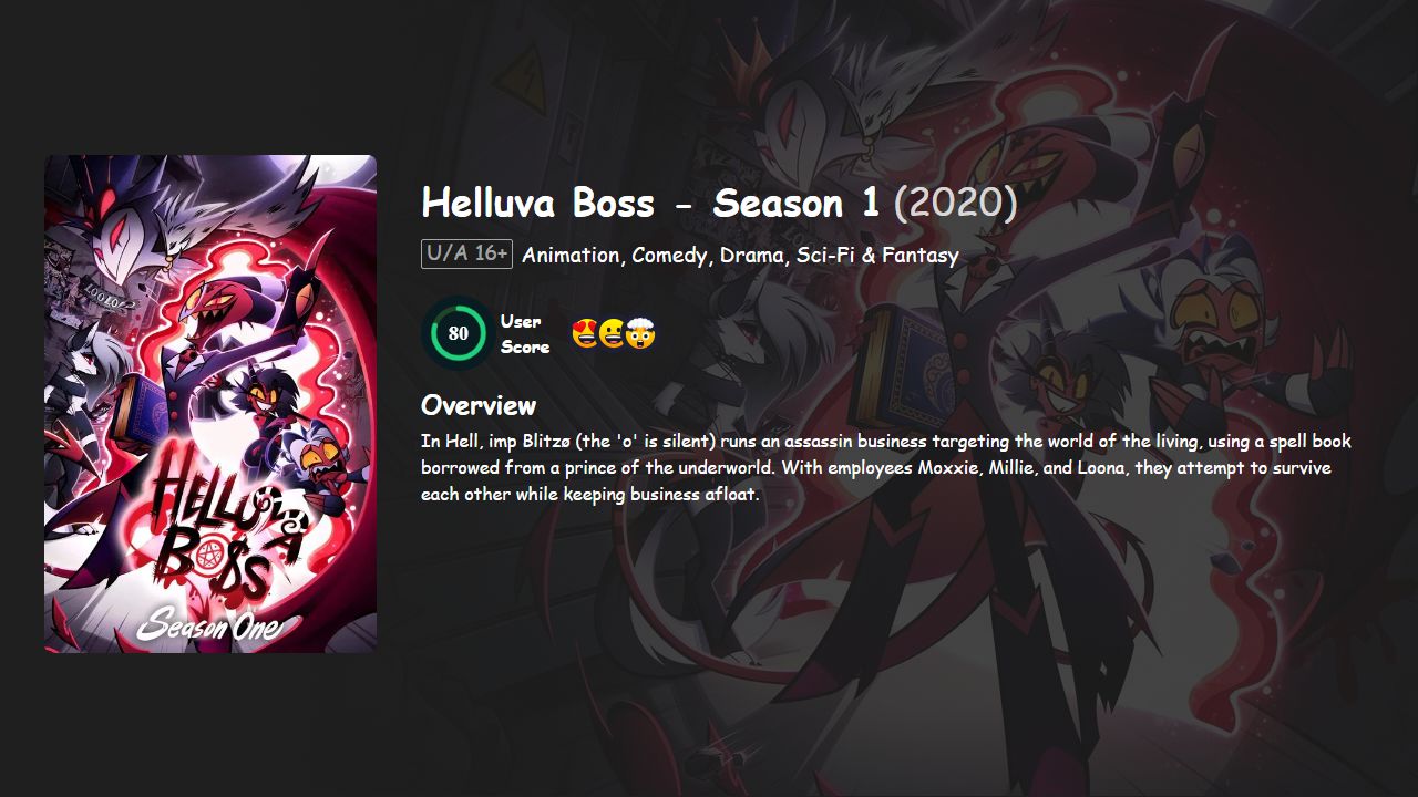 Helluva Boss Season 1 Hindi-English Dubbed