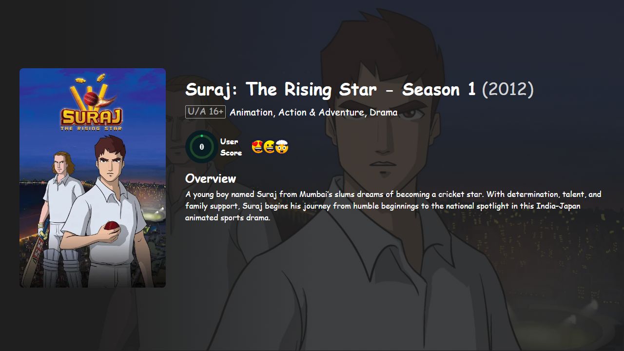 Suraj: The Rising Star Season 1 Hindi Dubbed