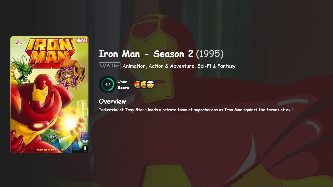 Iron Man Season 2 Hindi-Telugu-Tamil-English Dubbed