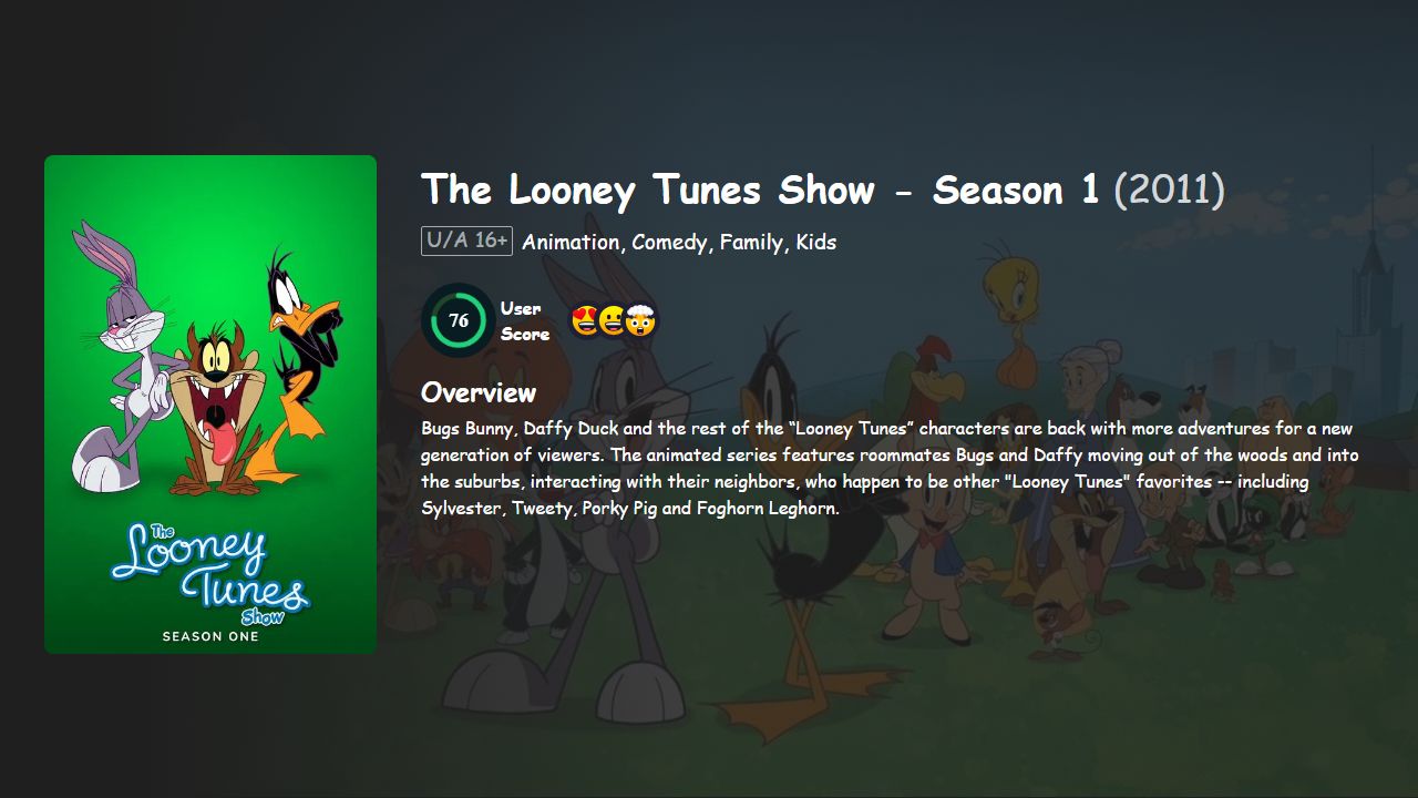 The Looney Tunes Show Season 1 Hindi-Telugu-Tamil-English Dubbed