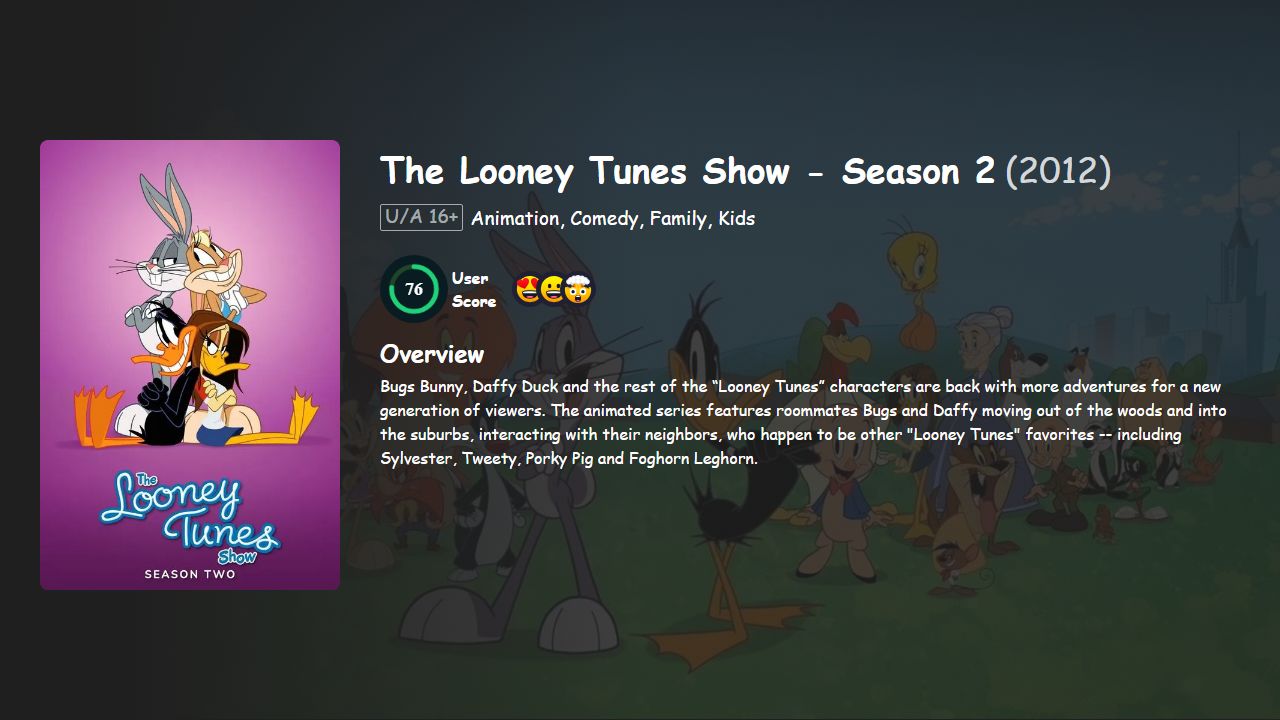 The Looney Tunes Show Season 2 Hindi-English Dubbed