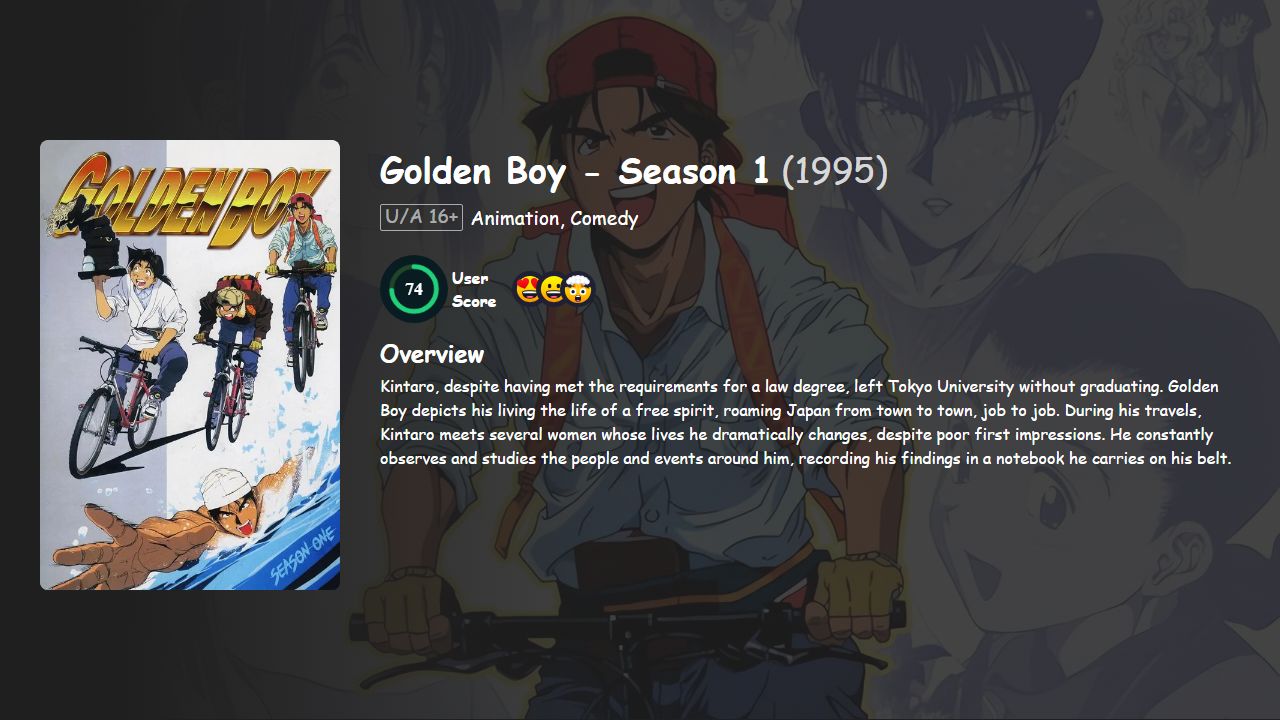Golden Boy Season 1 Hindi Dubbed
