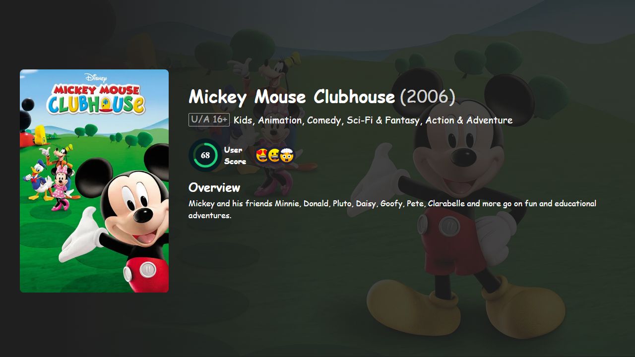 Mickey Mouse Clubhouse Season 5 Hindi-English Dubbed