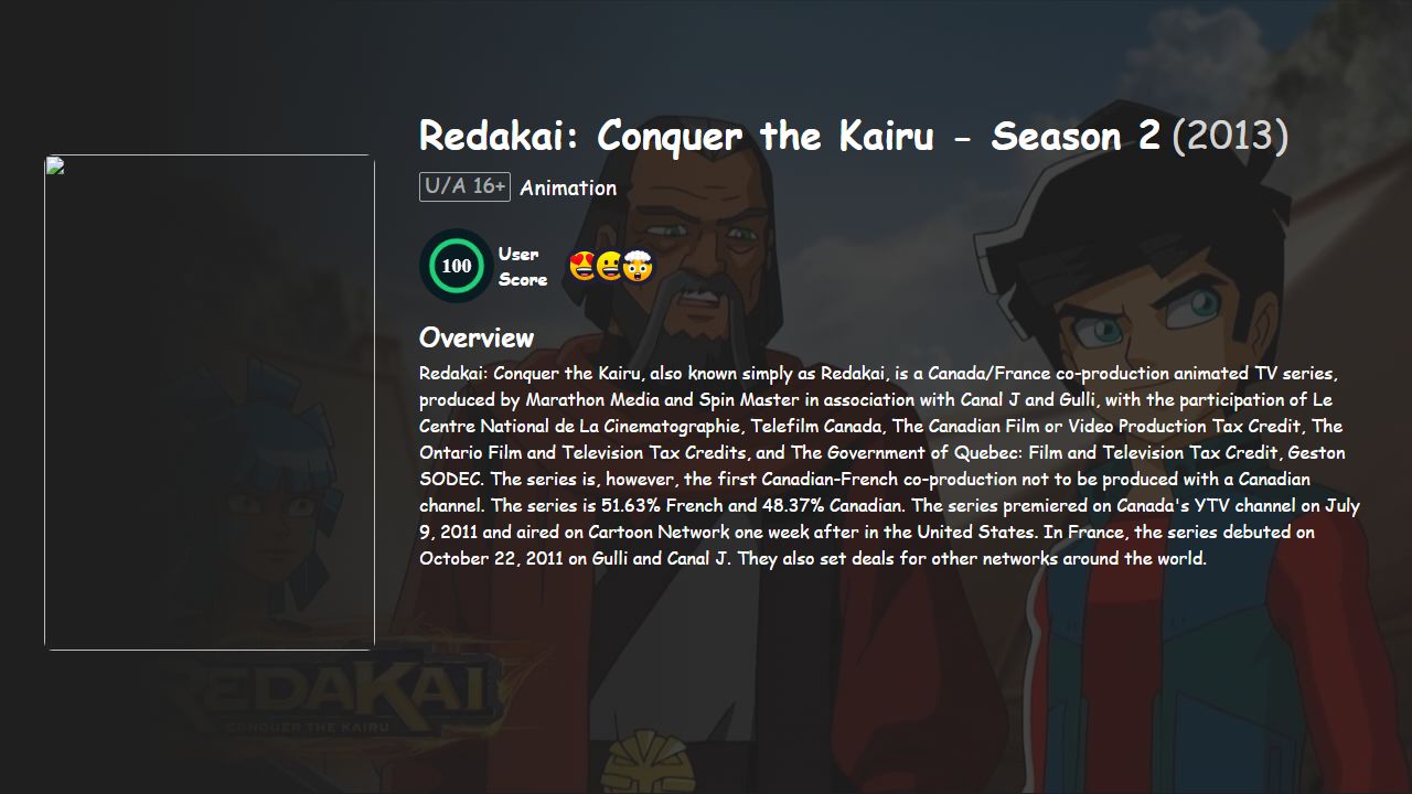 Redakai: Conquer the Kairu Season 2 Hindi Dubbed
