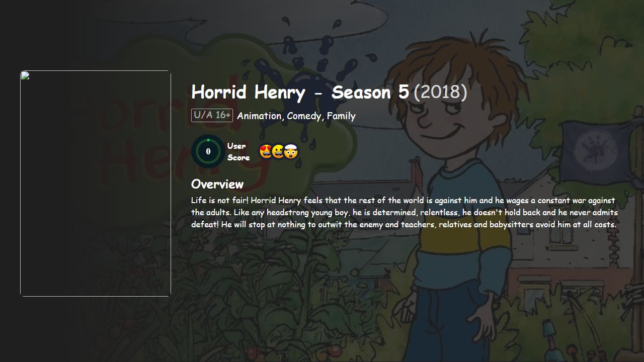 Horrid Henry Season 5 Hindi-English Dubbed