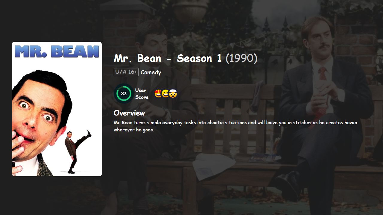 Mr. Bean Season 1 English Dubbed