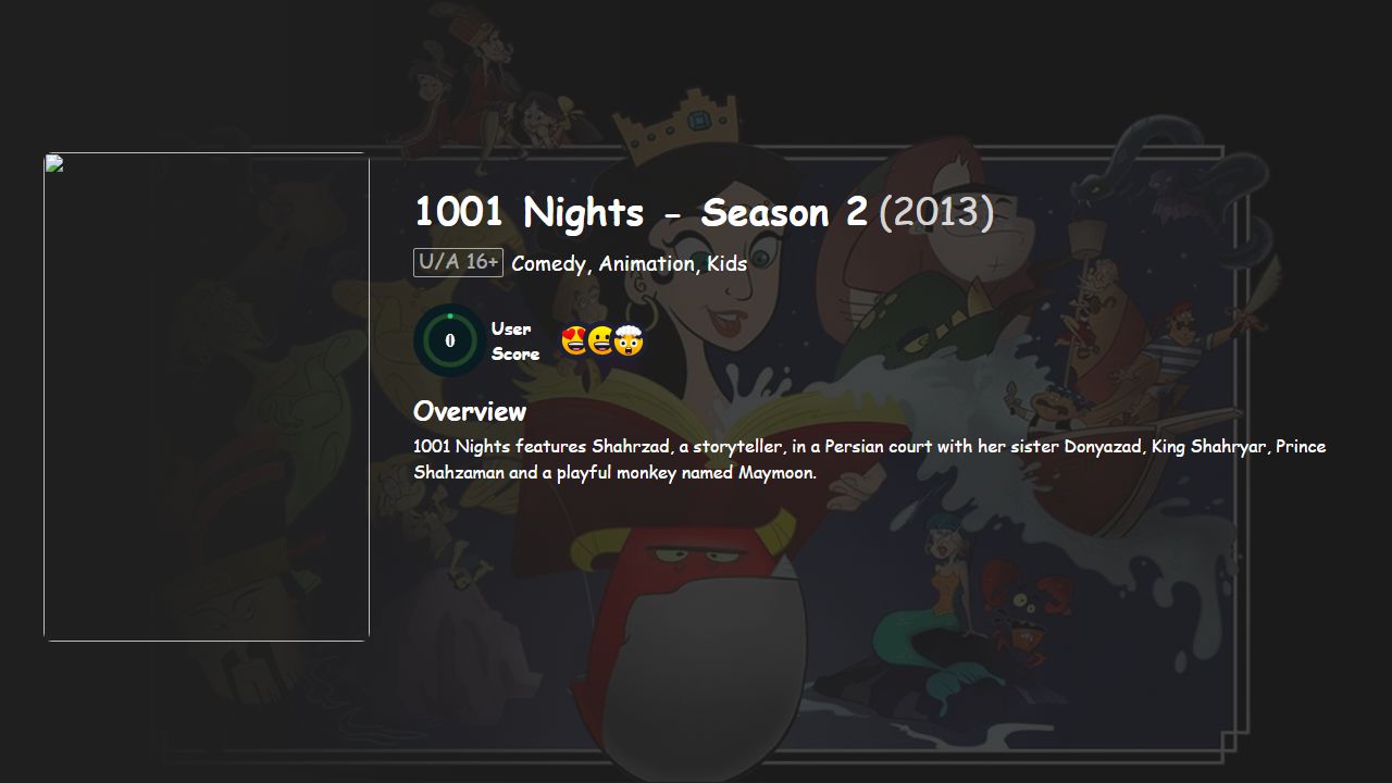 1001 Nights Season 2 Hindi-Urdu-English Dubbed