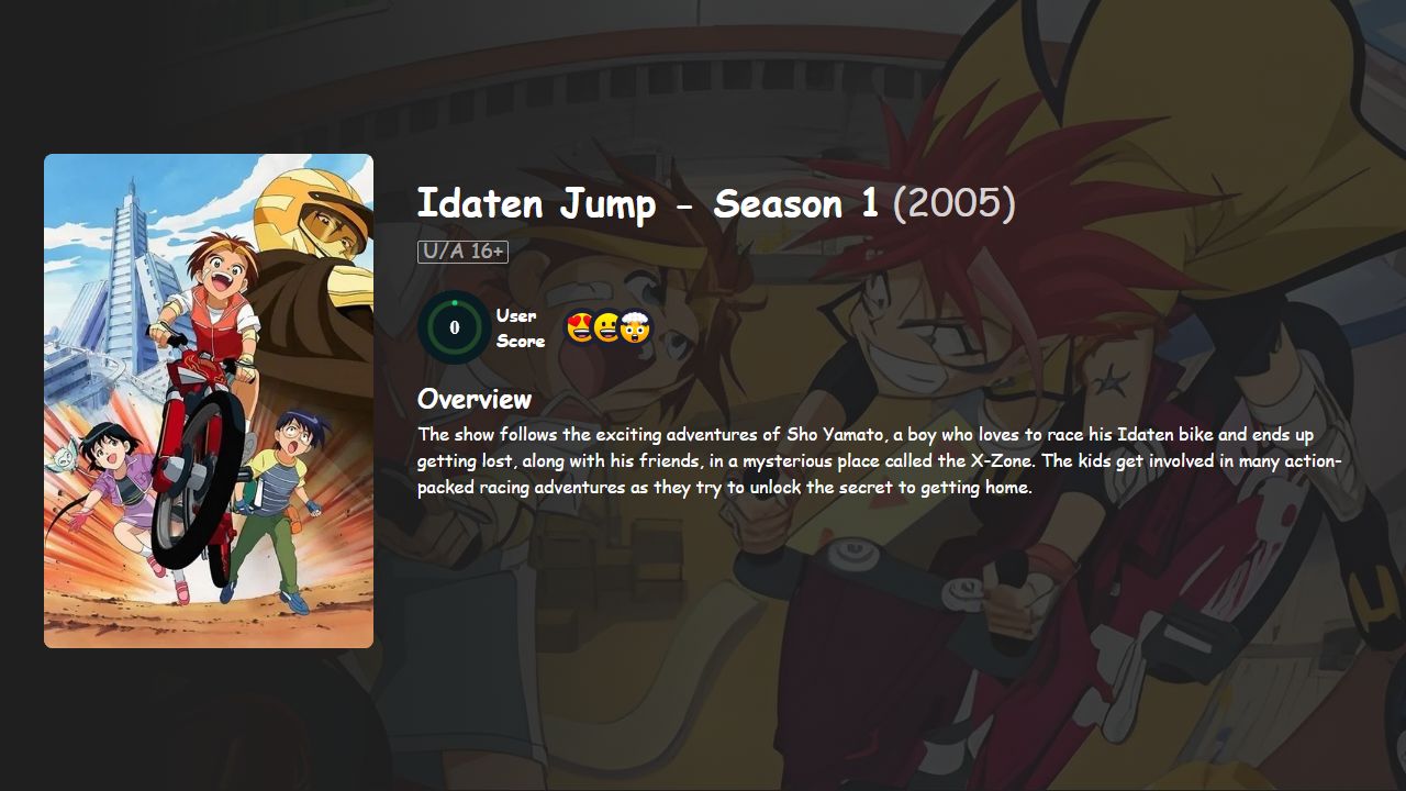 Idaten Jump Season 1 Hindi-English Dubbed