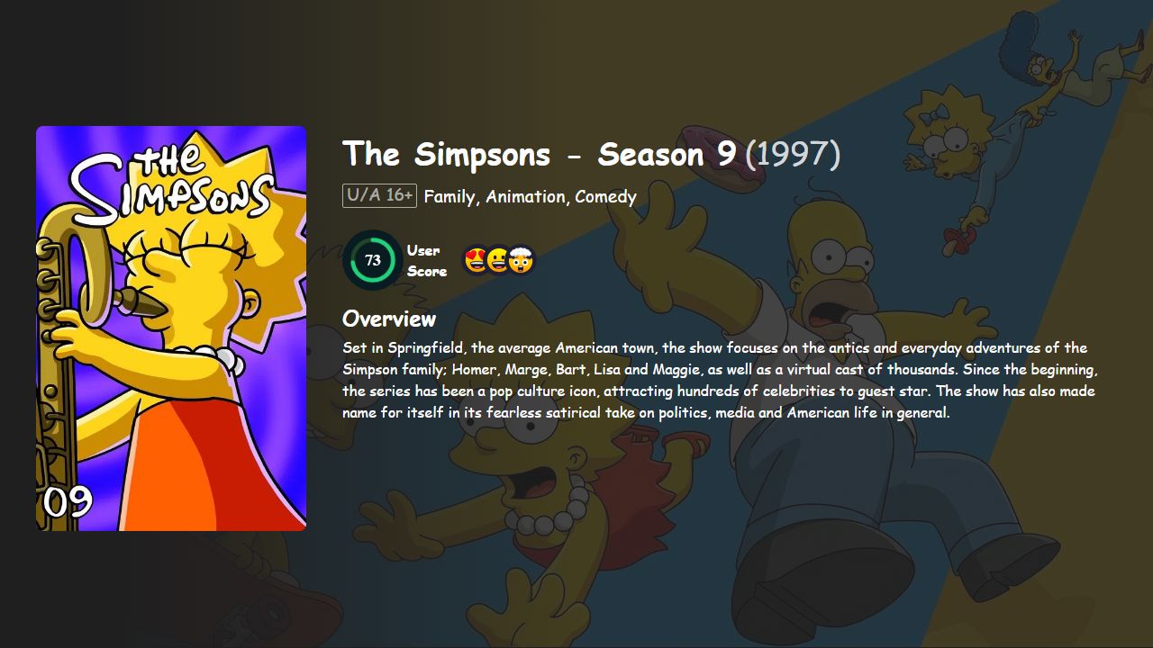 The Simpsons Season 9 English Dubbed