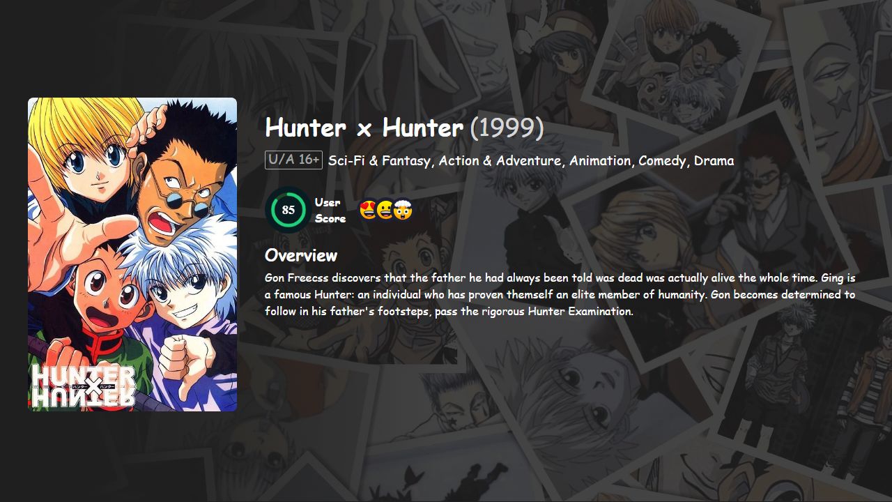Hunter × Hunter Season 2 Urdu-English-Japanese Dubbed