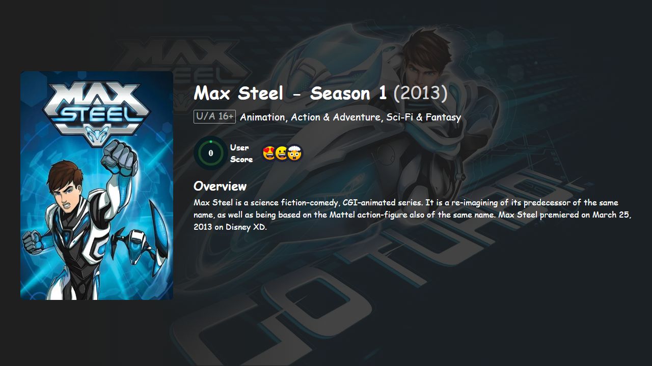 Max Steel Season 1 Hindi Dubbed